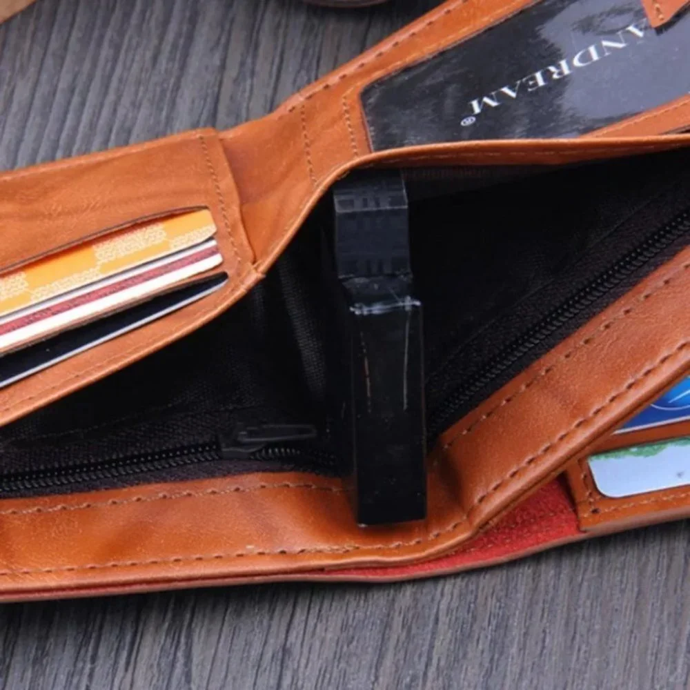 NEW Oversized 100$ Bill Brown Faux Leather Wallet